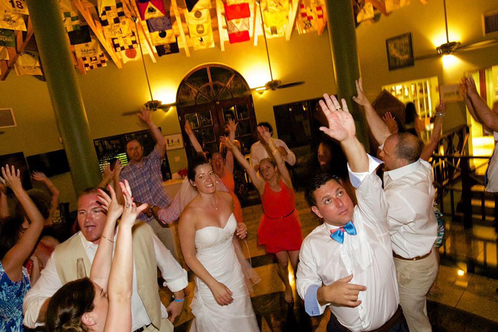 Bridal Party dancing at Provo Golf Club